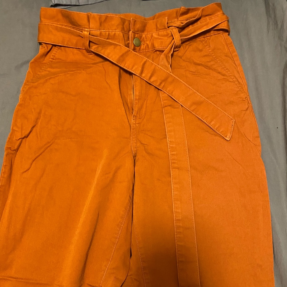 Banana Republic Barrel Pants Pumpkin Spice NWOT